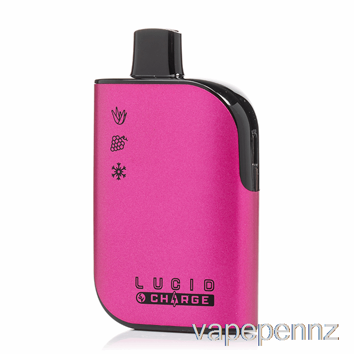 Lucid CHARGE 7000 Disposable Aloe Grape Ice VAPE NZ